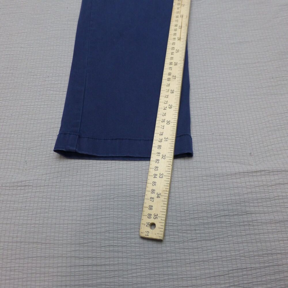 Tommy Bahama Pants Mens 32x32 Chino Straight Blue Cotton Lyocell Golf Preppy - Picture 8 of 12